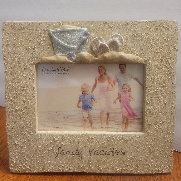 Grasslands Road Other - A Day at the Beach Photo Frame